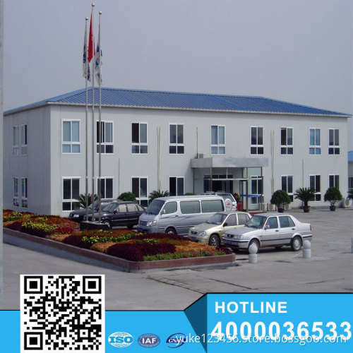 Single Storey K-system Slope Top Prefab House Steel Strucure
